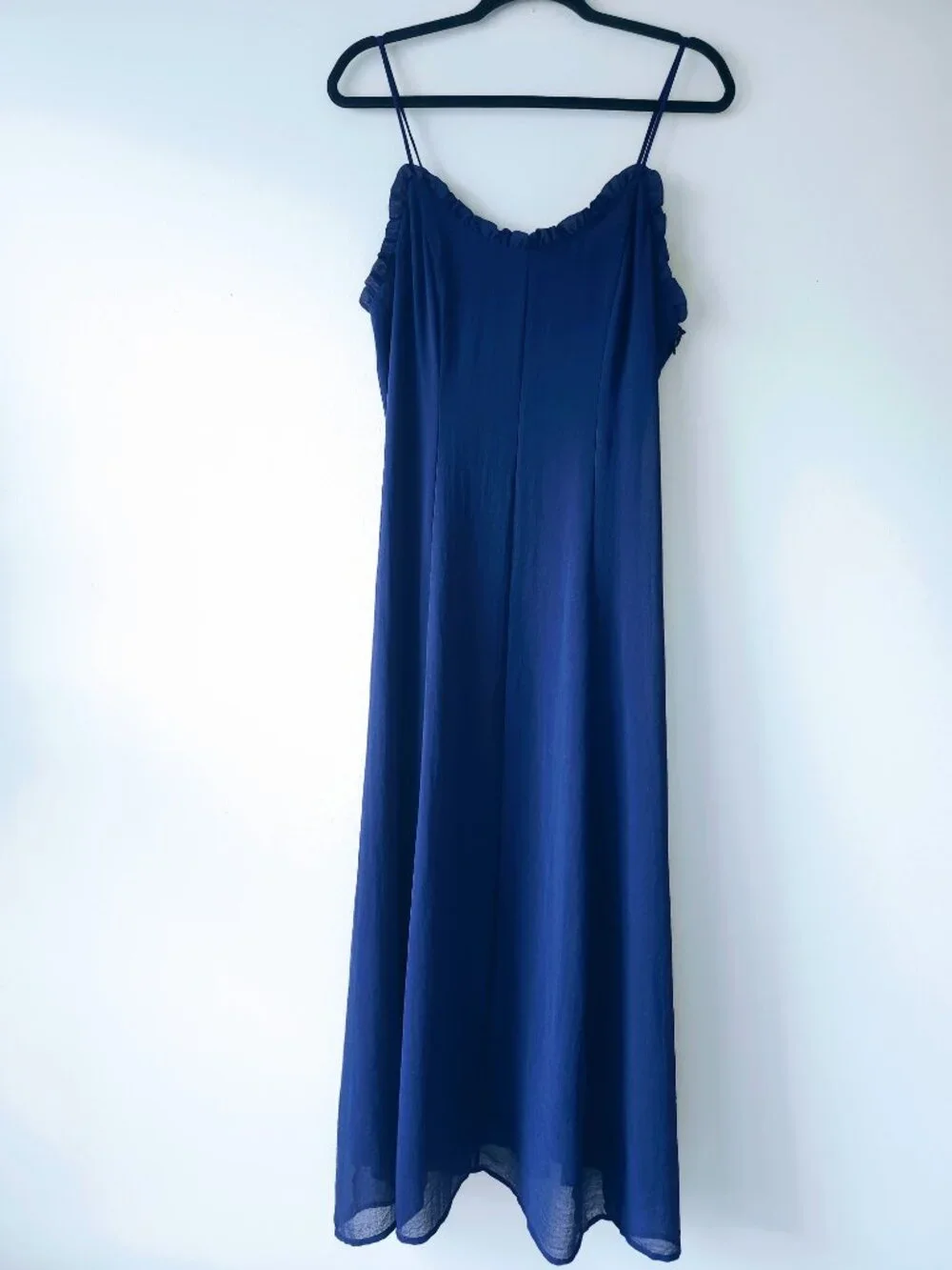 Navy Maxi Formal Dress - Picture 3 of 9